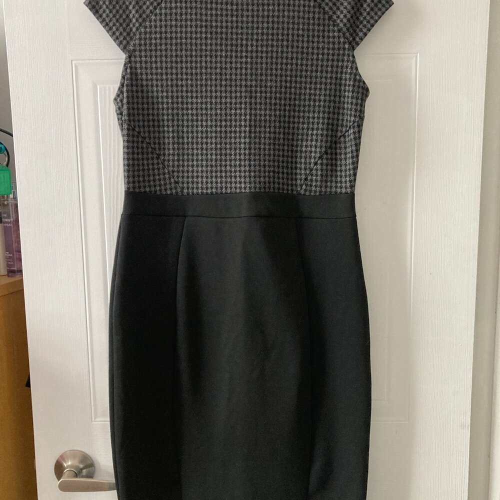 Black and grey dress